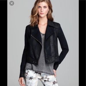 PAIGE denim jacket-Brooklyn coated denim